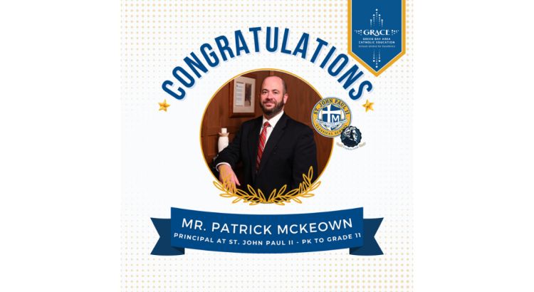 Patrick McKeown congrats
