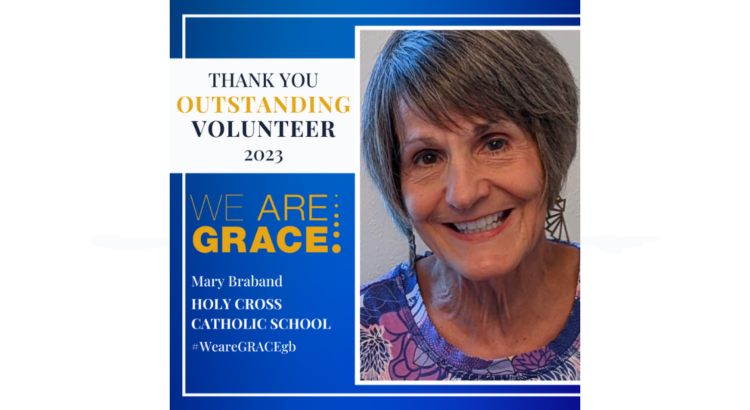Outstanding volunteer Mary Braband