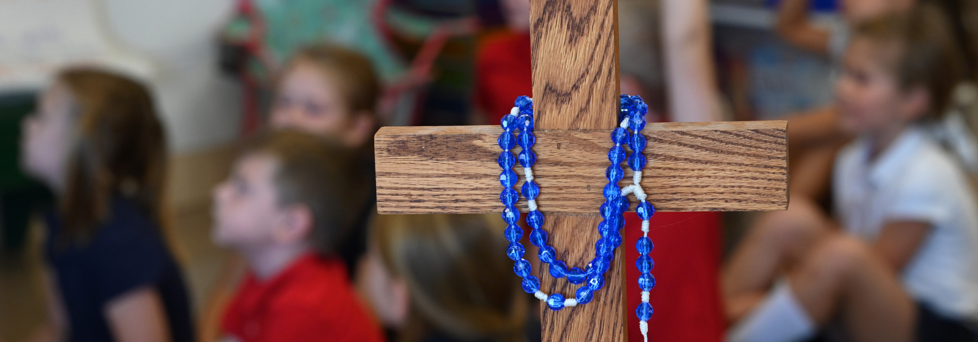 GRACE Cross with Rosary at OLOL